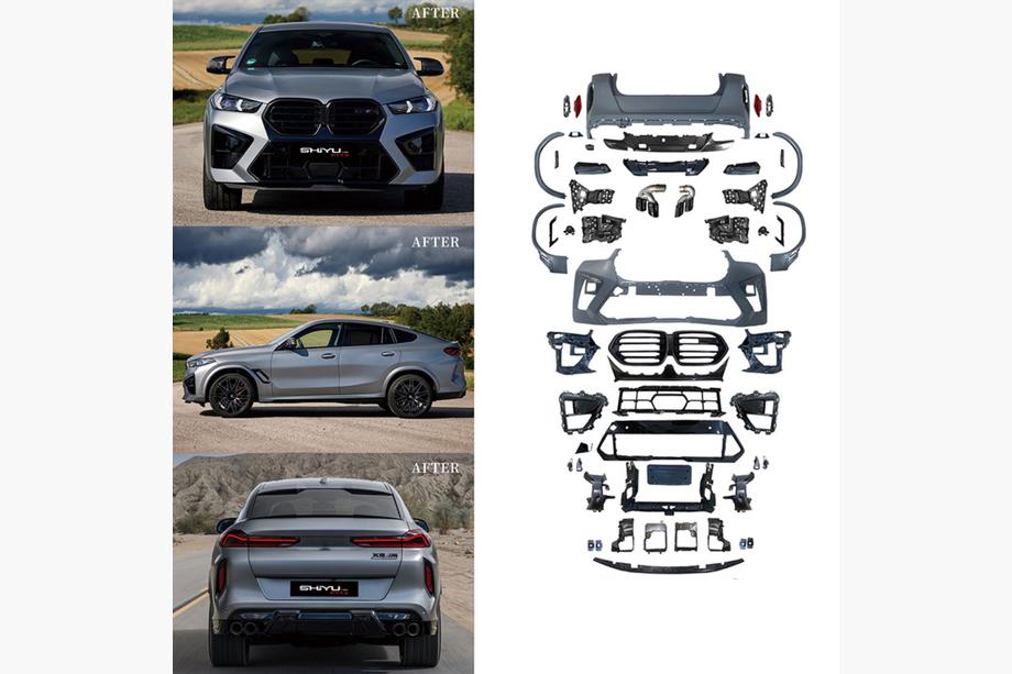 BMW X6 G06 2019–2027 Bodykit-kit X6M F96 LCI (för 2023+) Image