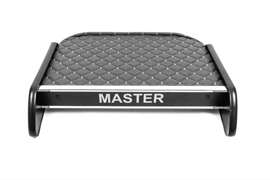 Renault Master 2011–2023 Instrumentbrädshylla (grå med grå söm) Image