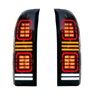 Bakljus Smoke Black LED (2004-2008, 2 st) Nissan Patrol Y61 1997–2011 foto 1