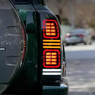 Bakljus Smoke Black LED (2004-2008, 2 st) Nissan Patrol Y61 1997–2011 foto 2