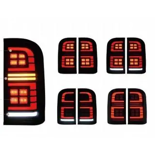 Baklyktor Smoke Black LED (1999-2004, 2 st) Nissan Patrol Y61 1997–2011 foto 1