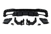 Mercedes GLE/ML class W166 2011–2018 Bakre diffuser till GLE (GLE63 Black-design) foto 6