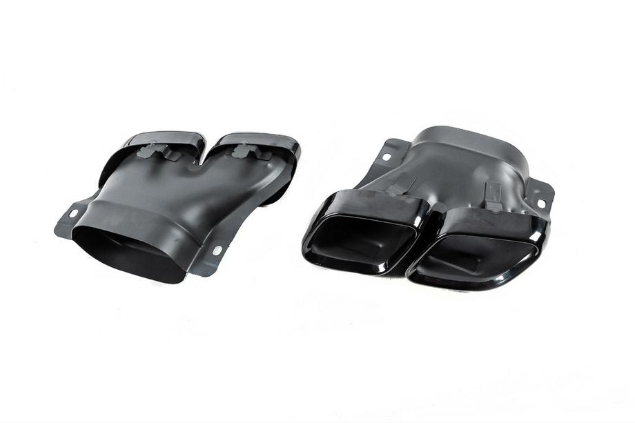 Mercedes C-class W205 2014–2021 Bakre diffuser med ändrör Black (för Coupe AMG63-design) Foto 7
