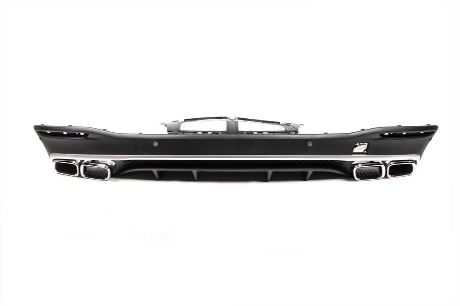 Mercedes GLS X167 2019– Bakre diffuser GLS63 AMG (med kromade avgasändrör) Image