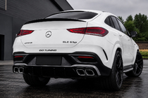 Mercedes GLE Coupé C167 2019– Bakre diffusor med avgasändrör (GLE63-design) foto 2