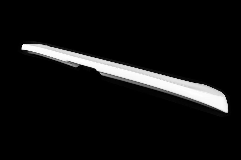 Ford Courier 2014–2023 ABS-spoiler (vit högglans) Foto 2