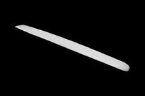Ford Transit 2014– ABS-spoiler (vit högglans) foto 2