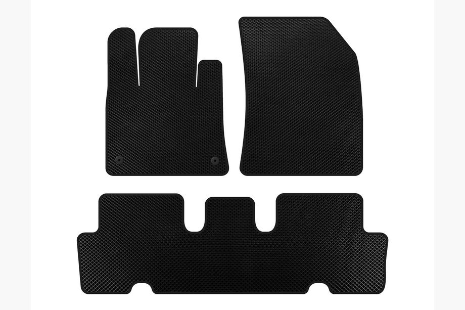 Citroen C-4 Picasso 2013–2022 EVA V1 golvmattor (2 rader, svart) Image