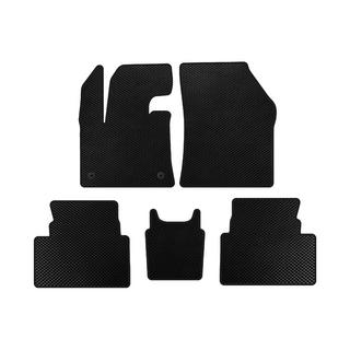 EVA bilmattor (golvmonterad gaspedal, svarta) Citroen C5 Aircross 2017–2025