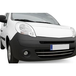 Skyddslister för främre stötfångare (2 st, rostfritt stål) Renault Kangoo 2008–2020 foto 1