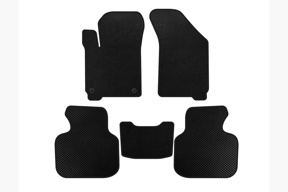 Dodge Journey 2008–2020 EVA bilmattor (2011-2020, 7-sits, svarta) Image