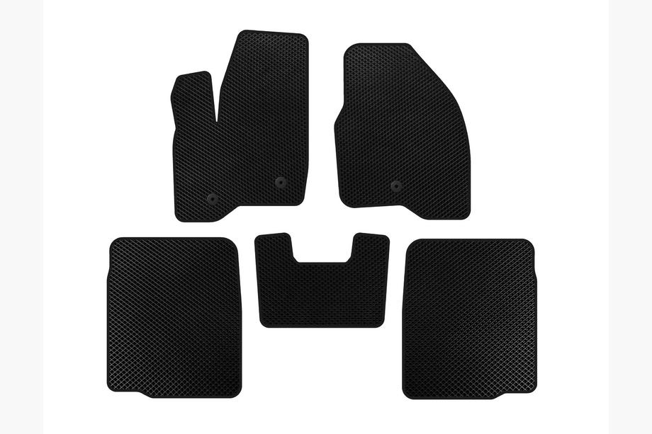 Ford Explorer 2011–2019 EVA bilmattor (2 rader, 2011-2015, svart) Image