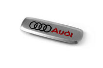 Audi Aluminiumemblem för bilmattor (1 st) foto 1