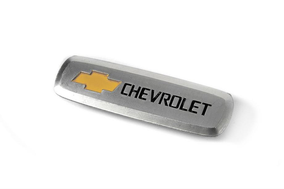 Chevrolet Aluminiumemblem för bilmattor (1 st) Image