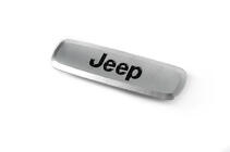 Jeep Aluminiumemblem för bilmattor (1 st) foto 1