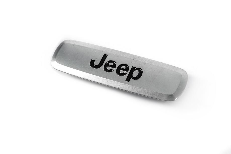Jeep Aluminiumemblem för bilmattor (1 st) Image