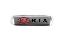 KIA Aluminiumemblem för bilmattor (1 st) foto 2
