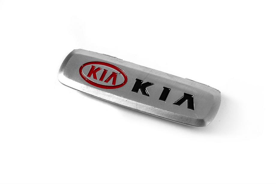 KIA Aluminiumemblem för bilmattor (1 st) Image