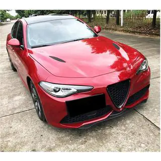 Motorhuv V2 (kolfiber) Alfa Romeo Giulia 2016–2022 foto 3