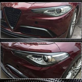 Ögonbryn till strålkastare (Dry Carbon) Alfa Romeo Giulia 2016–2022 foto 3