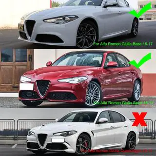 Sidokjolar V2 (för Base/Sport, kolfiber) Alfa Romeo Giulia 2016–2022 foto 4