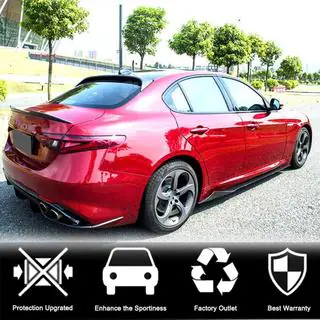 Sidokjolar V3 (för Base/Sport, kolfiber) Alfa Romeo Giulia 2016–2022 foto 3