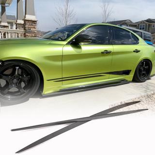 Sidokjolar V1 (för Base/Sport, kolfiber) Alfa Romeo Giulia 2016–2022 foto 1
