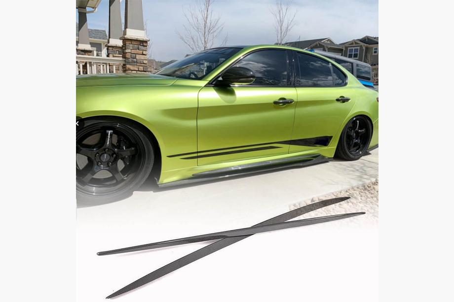 Alfa Romeo Giulia 2016–2022 Sidokjolar (för Base/Sport, plast) Image