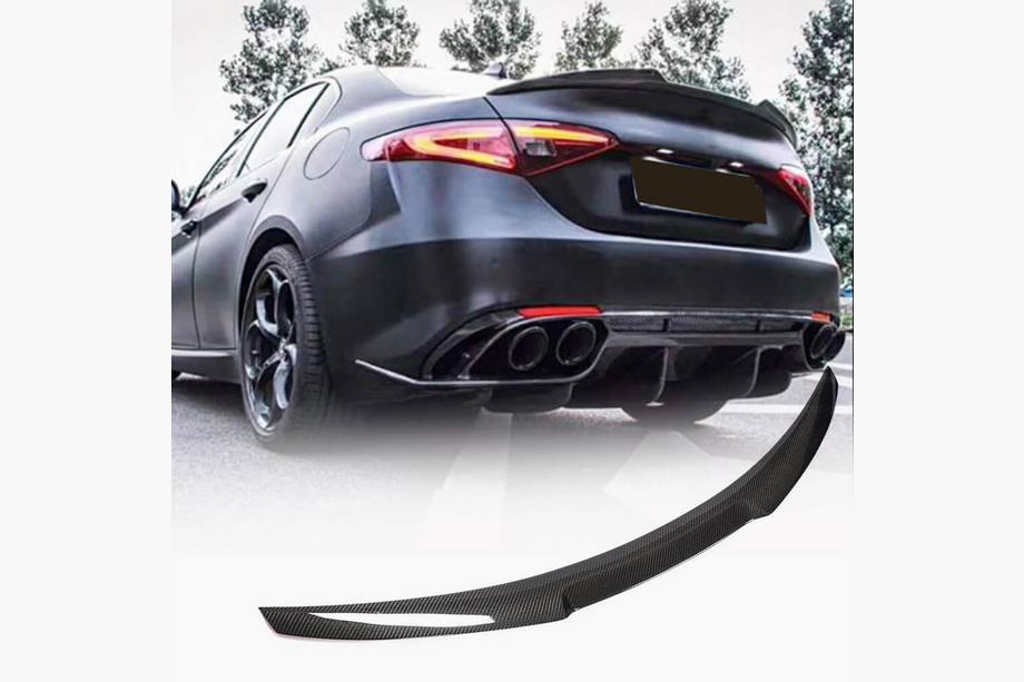 Alfa Romeo Giulia 2016–2022 Spoiler V6 (Kolfiber) Image