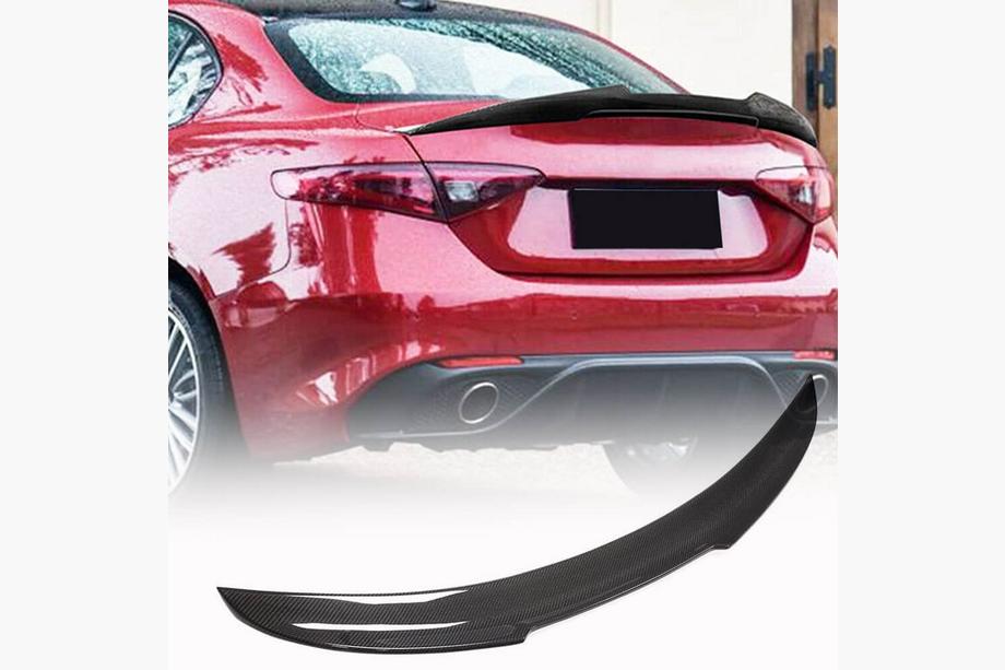 Alfa Romeo Giulia 2016–2022 Spoiler V4 (Kolfiber) Image