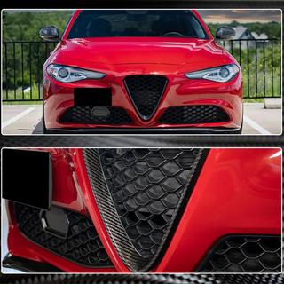Grillöverlägg (för Base, torr kolfiber) Alfa Romeo Giulia 2016–2022 foto 4