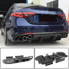 Alfa Romeo Giulia 2016–2022 Bakre stötfångardiffusor V1 (för Base, kolfiber) foto 1