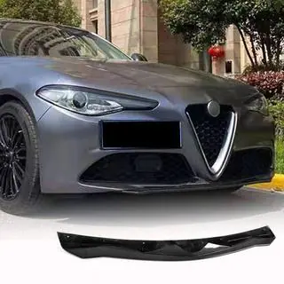 Främre stötfångarläpp Lip V2 (för Base, kolfiber) Alfa Romeo Giulia 2016–2022 foto 1