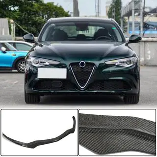 Frontläpp till stötfångare Lip V1 (för Base, Carbon) Alfa Romeo Giulia 2016–2022 foto 1