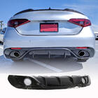 Alfa Romeo Giulia 2016–2022 Bakre stötfångardiffusor (för Sport, kolfiber) foto 1