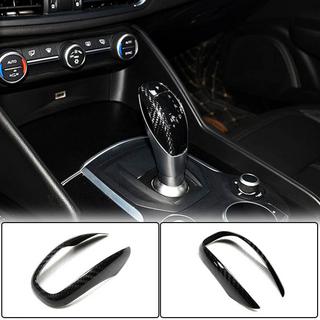 Kåpa till växelspaksknopp (Dry Carbon) Alfa Romeo Giulia 2016–2022 foto 2