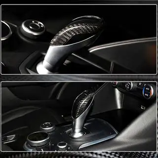 Kåpa till växelspaksknopp (Dry Carbon) Alfa Romeo Giulia 2016–2022 foto 4