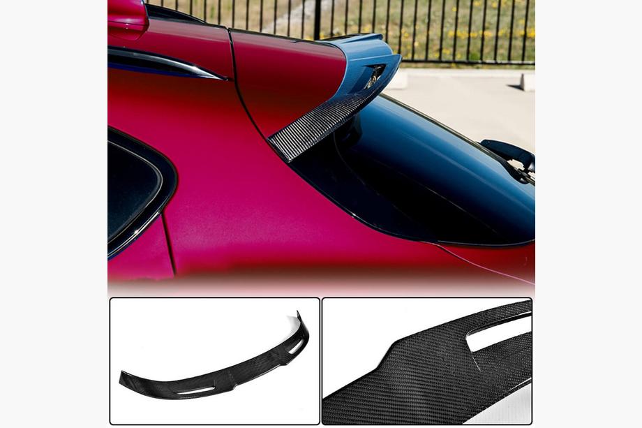 Alfa Romeo Stelvio 2016– Spoiler V4 (2017-2023, kolfiber) Image
