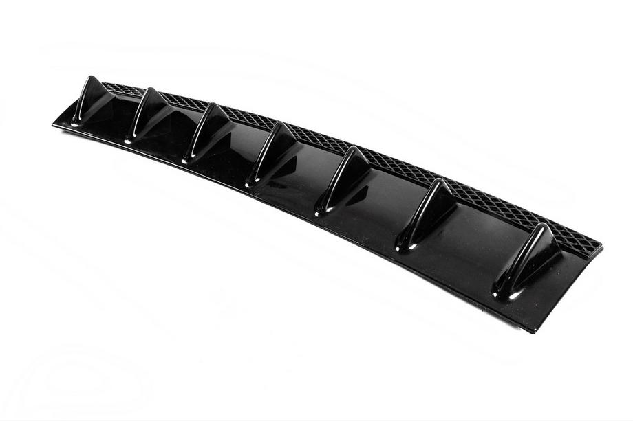 Universell bakdiffusor typ A (1 st, blank svart, ABS-plast) Foto 6