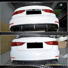 Audi A3 2012–2020 Bakre stötfångardiffuser V2 (för Base Sedan 2012-2016, kolfiber) foto 3