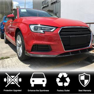 Frontsplitter Lip V1 (för Base 2017-2020 Sedan, kolfiber) foto 3