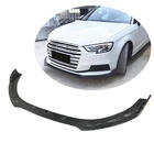Audi A3 2012–2020 Frontläpp till främre stötfångaren Lip V1 (för Base 2017-2020 HB, kolfiber) foto 1