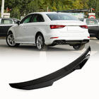 Audi A3 2012–2020 V10 spoiler (för Sedan, kolfiber) foto 1
