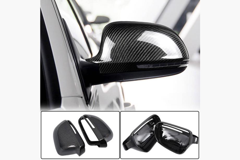Audi A3 2003–2012 Spegelframsidor – ersättningsmodell – Style (kolfiber) Image