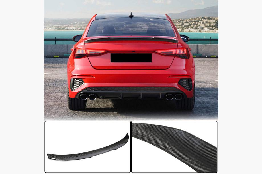Audi A3 2020– Spoiler V2 (för sedan, kolfiber) Image