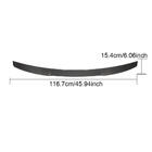 Audi A3 2012–2020 Spoiler (cabriolet, kolfiber) foto 6