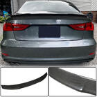 Audi A3 2012–2020 V4-spoiler (för Sedan, kolfiber) foto 1