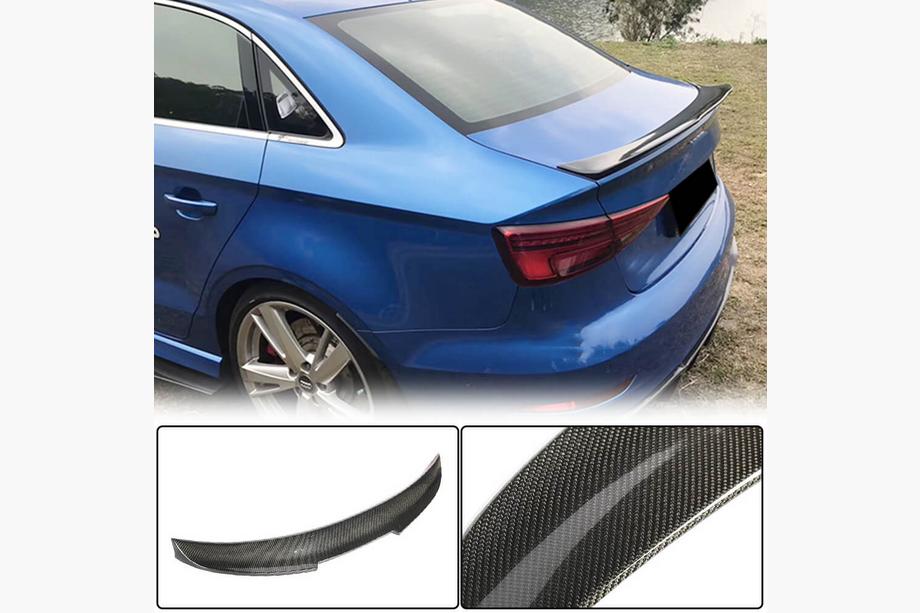 Audi A3 2012–2020 Spoiler V3 (för SD) Image