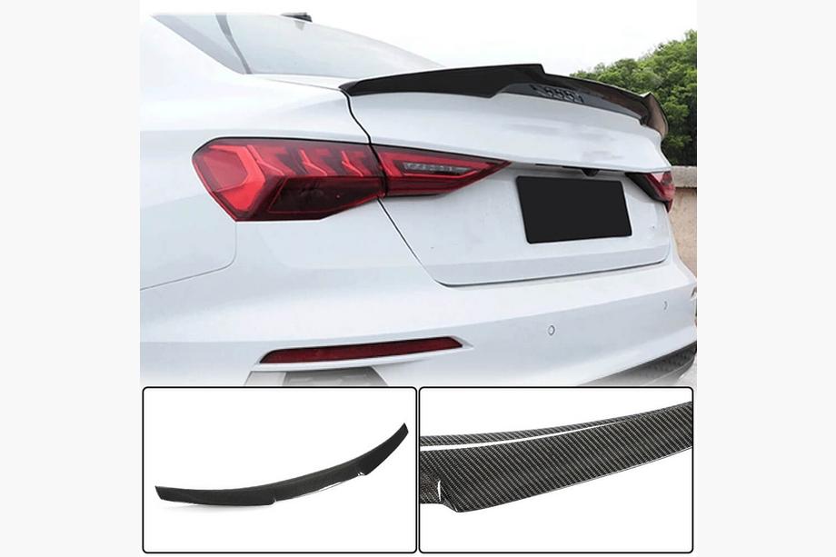 Audi A3 2020– Spoiler V1 (för sedan, kolfiber) Image