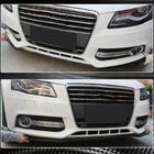 Audi A4 B8 2007–2015 Frontläpp till främre stötfångare Lip (för Base 2007-2011, kolfiber) foto 2